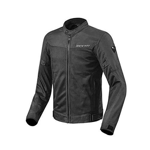 FJT223 - 0010-M - Rev It Eclipse Motorcycle Jacket M Black