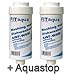 Produktbild Fit aqua AC-WSM AM-SET-II 2x Kalkfilter Spülmaschine/Waschmaschinenfilter Aquastop, Weiß Oder Grau, 2 Stück