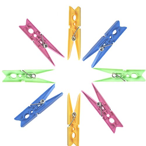 20 x Strong Big 85mm clothes pegs from Simply Direct. Mixed colours.