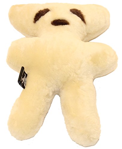 Preisvergleich Produktbild Kuscheltier Fred Lammfell Koala Teddybär 28cm champagner