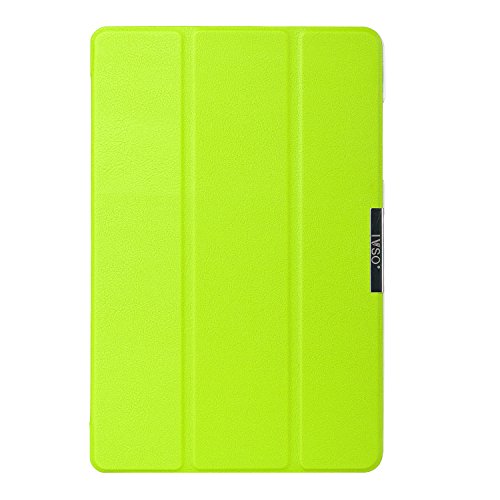 Acer Iconia One 10 B3-A30 Hülle, IVSO® Ultra Schlank Superleicht Ständer Slim Leder zubehör Schutzhülle Only für Acer Iconia One 10 (B3-A30) 25,7 cm (10,1 Zoll HD) Tablet-PC perfekt geeignet, Grün - 9