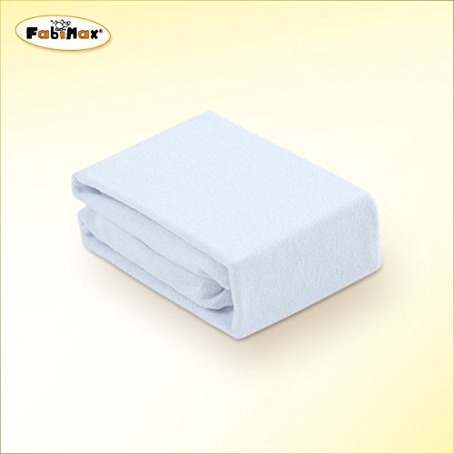 FabiMax Spannbettlaken für Beistellbett und Wiege, Frottee oder Jersey, 4 Farben zur Auswahl