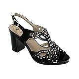 sandalias pitillos rebajas  Pitillos Sandalia Plataforma 5580 Negro - 58139