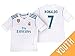 Shamyaan Ronaldo Jersey 2017 - 2018 - Real Madrid Home #7 Jersey kit for Kids - Youth Sizes for Boys & Girls - New Latest Season 2017/18 CR7 Home Jersey of Cristiano Ronaldo - Replica Design RS.1199.00