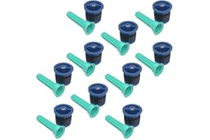 Suinga - 10 Boquillas HE-Van-10 para aspersor de riego R. Bird, Alta eficiencia y Ahorro de Agua. Alcance 2,1 m a 3m, marrón