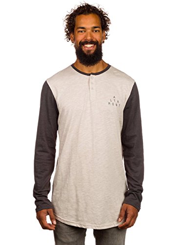 ALTAMONT mens3130001773Spansive Henley T-Shirt Long_Sleeve T-Shirt