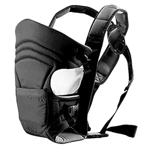 Honey Boo 3 in 1 Baby Carry Bag Backpack Sling Back Position- Front Position Carrier (Black)