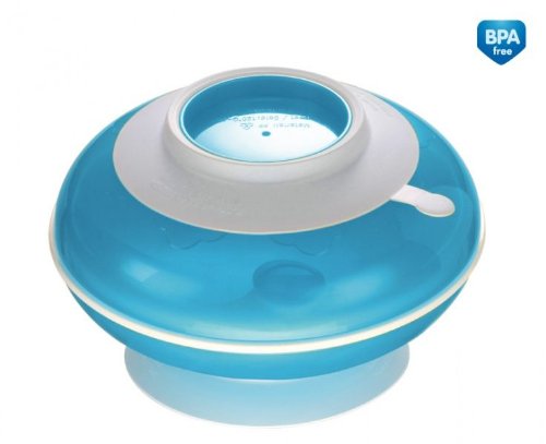 Warmer bowl UFO with double suction ring