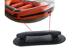 Mangobuy 2PCS Lifting Grab Handle/Cleat for Inflatable Boat Raft Dinghy Black
