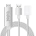 Produktbild Lightning to HDMI Adapter Kabel, Kasit Lightning Digital AV auf HDMI 1080P Kabel für iPhone 7 7 plus 6s 6s plus 6 6 plus 5 5c 5s SE, iPad Air / Mini / Pro (Plug & Play) - Weißer
