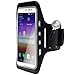 Produktbild Handy LED-Licht Sport Armband Tasche Halter Hülle Case Huawei Ascend P7 Schwarz