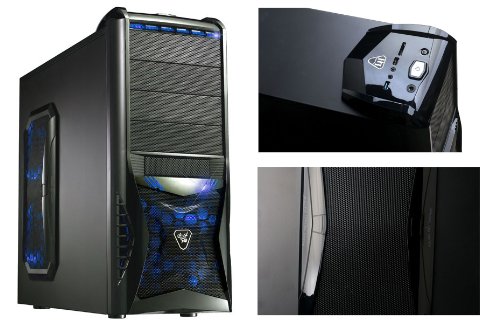 Sedatech – Gaming PC Advanced Intel i7-4790 4×3.6GHz, Geforce GTX750Ti 2048Mb, 8GB RAM, 1000GB HDD, USB 3.0, 80+ Netzteil, Kartenleser, ohne OS – Home, Office, Family, Gaming PC, PC Gamer, Multimedia, Desktop PC, Computer, Rechner - 2