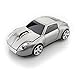 Produktbild spectronix Porsche 911 geformte Kabelloser Sport Auto Maus Optische & Ergonomisches Design mit Nano-USB-Empfänger 10 Meter Reichweite 2,4 GHz Gaming Maus in Retail Box für Laptops und PCs 3 kräftigen Farben