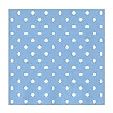 servilletas para bautizo pintadas Para una decoración súper redonda, ¡combínalas con los otros elementos de diseño de lunares!