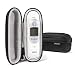 Produktbild ThermoScan Ohrthermometer Tasche, EVA Tasche für Braun ThermoScan 7 IRT6520/ IRT6020 Ohrthermometer, Aufbewahrungsbox und 21 hygienischen Einmal-Schutzkappen
