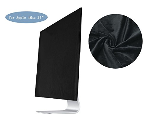 Preisvergleich Produktbild Wommty Wasserdicht Bildschirmabdeckung Staubabdeckungen Staub Bezüge Displayschutzfolie Hülse mit Innen Weicher Samt Futter für Apple Mac 27 Zoll Monitor (27 Zoll)