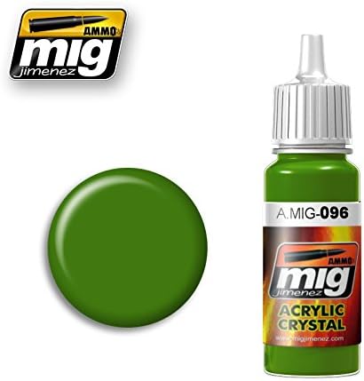 Ammo Crystal Green Periscope (And Tail Light On) Crystal Acrylics (17 Ml)