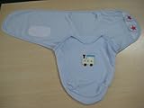 BabyTENS Baby Wickeltuch/Wickeldecke, für Mädchen oder Jungen, zum Schlafen, 0-3 Monate - 3