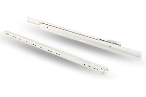 EVOTRADE 450 mm, par rullskenor, Ikea-kompatibla lådskenor