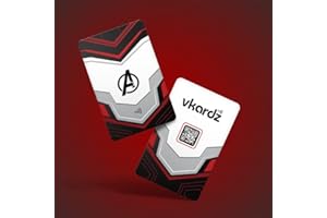 Vkardz - Superhero's Series PVC Digital NFC Business card (Avengers)