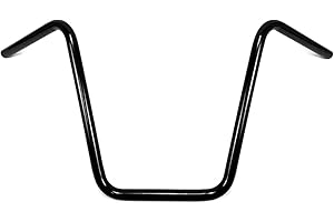 WESTLAND CUSTOMS 1 Pouce (25,4mm) Guidon Ape Hanger 38cm Noir universel