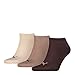Produktbild PUMA Unisex Invisible Sneaker Socken 6er Pack, Größe:35-38;Farbe:chocolate/walnut/safari