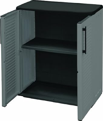 Art-Plast E71/B Armoire basse en plastique Gris