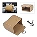 Produktbild beler Beige Universal PU Leder Auto Air Vent Outlet Speicher Handy Halterung Tasche Organisator Beutel Trash Case Halter