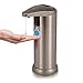 Produktbild Automatische Seifenspender, Lantoo Edelstahl Seifendosierer 280ml integrierter Infrarot-Smart-Sensor Mit Wasserdicht Basis Für Küche Bad Desinfektionsmittel Shampoo Emulsion.