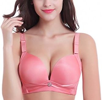 Smooth Non-steel Bra Thin Cup Gather Adjustable Closed Milk Big Cup New Large Size Underwear ( Color : Natural , Size : 95C/42C )