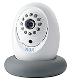 NUK 10256351 Babyphone Eco Smart Control 300, Übertragung per App auf Smartphone, Plug und Play, frei von Funkstrahlung im Kinderzimmer, 1 Stück - 2
