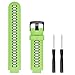 Produktbild Liqiqi Ersatz-Uhrenarmband für Garmin Forerunner 735XT aus Weichem Silikon mit Schraubendreher, grün, EU