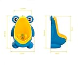 Zhuhaixmy Kinder Baby Kleinkind Toiletten Trainings Potty Kunststoff Urinal Pee Trainer Urin Blau - 4