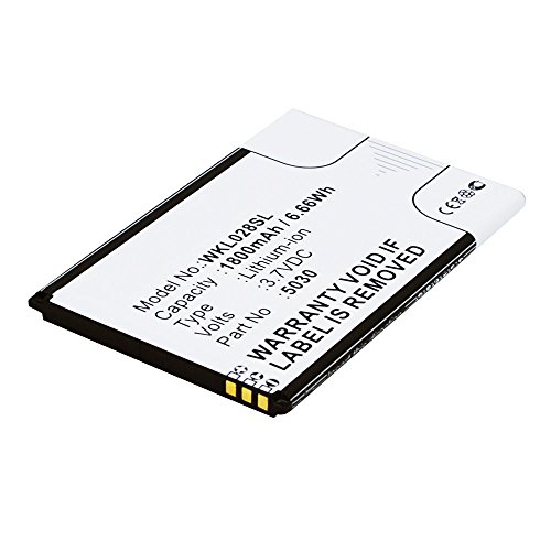 CELLONICÂ® Batteria premium per Wiko Lenny 2 / Lenny 3 (1800mAh) 5030 Batterie di ricambio, accu sostituzione, sostitutito Smartphone