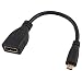 Produktbild Lenovo IdeaPad Tablet K1 Tablet High Speed Micro HDMI (männlich) auf HDMI (weiblich) 20 cm/0.65ft Adapter von Keple | zu Connect TV, HDTV, LCD, Plasma, Monitor | Adapter unterstützt 3D, 4 K, 1440p, 1080p Audio & Video