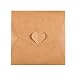 Produktbild October Elf Vintage Kraftpapier Bedruckbar Leerhülle CD Hüllen Aufbewahrung Einheften (10 stück, A)