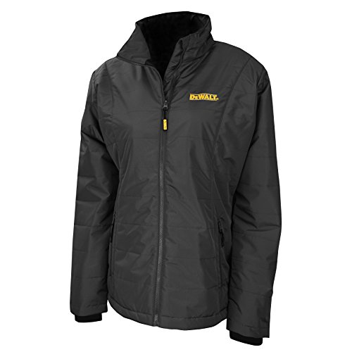 Preisvergleich Produktbild Dewalt dchj077d1-l Damen Beheizte Jacke, gesteppt, groß, Schwarz