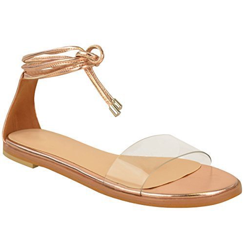 Sandals Summer Perspex Gladiator Shoes 