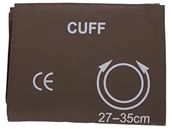 DHIPL Reusable Nibp Cuff Single Tube for Multipera Monitor for Adult Size (27-35cm)