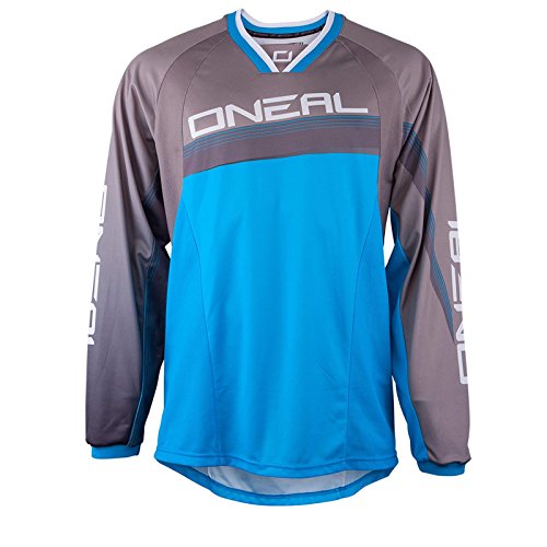 O’Neal Element FR langarm Jersey hell Blau Mountain Bike Downhill Freeride Shirt MTB DH, 0075S-7 - 2