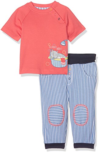 natubini Baby-Jungen Bekleidungsset Set aus Hose und T-Shirt Bio-Baumwolle