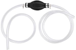 Nartov Oil Extractor Pump 12V/80W, Fuel Transfer Pump, Oil/Diesel, Vacuum Oil Change Pump with Hose, Portable Oil Suction Pump for Motorcycle Car Truck Farm Vehicle(Only Manual oil suction pipe)