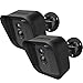 Price comparison product image Frienda Blink XT Camera Wall Mount Bracket, Weather Proof 360 Degree Protective Adjustable Mount Bracket and Silicone Skin Cover for Blink XT Indoor/Outdoor Security Camera (2, Black)