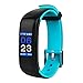 Produktbild samLIKE Star47 Smartwatch Armband Fitness Activity Tracker Pulsmesser GPS Die coolste Smartwatch dieses Jahr  ( Blau)
