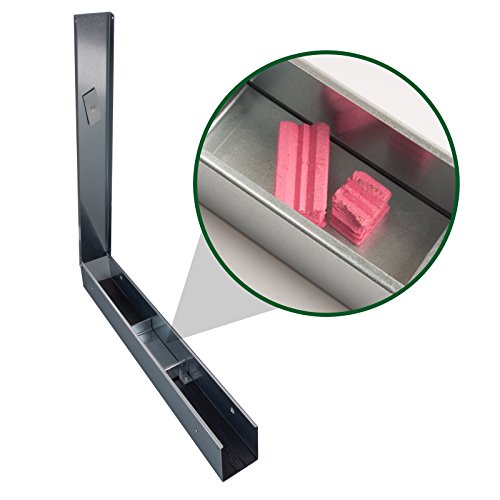 Gardigo Profi Metall-Köderfalle 60 cm, Mausefalle, Rattenfalle, Köderstation, Köderbox, für Giftköder - 3