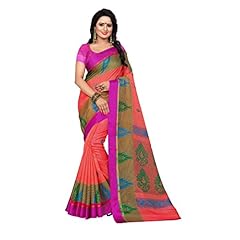 TRUNDZ Cotton Silk Saree With Blouse Piece (N-480_Multicolor_Free Size)