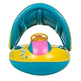 SONNENSCHUTZ: Dieses Kinderboot mit einem Dach ist für Baby und Kinder sicher, ist perfekt für Sonnenschutz.