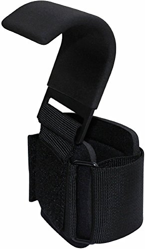 RDX Zughilfen Haken Bodybuilding Handgelenkbandage Krafttraining Fitness Gewichtheben Klimmzughaken Straps - 4