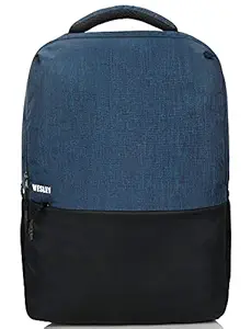 Wesley Milestone 2.0 15.6 inch 30 L Casual Waterproof Laptop Backpack/Office Bag/School Bag/College Bag/Business Bag/Unisex Travel Backpack (Blue and Black)