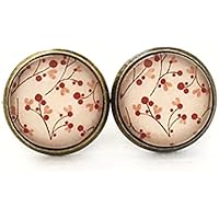 Handmade Glas-Ohrstecker 